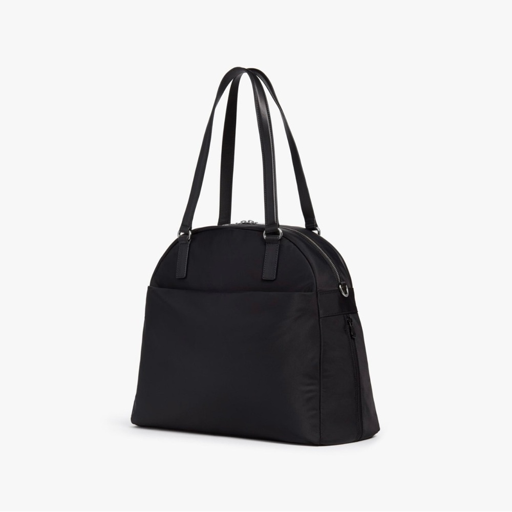 Lo & Sons OG2 laptop/travel bag. Black with lavender interior. Flawless.
